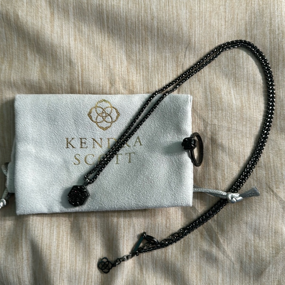 Kendra Scott Necklace & Ring Set